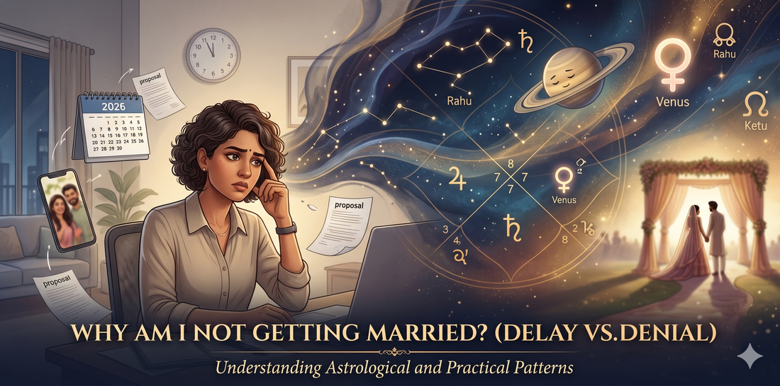 Why Am I Not Getting Married? Common Reasons, Astrology & Marriage Delays